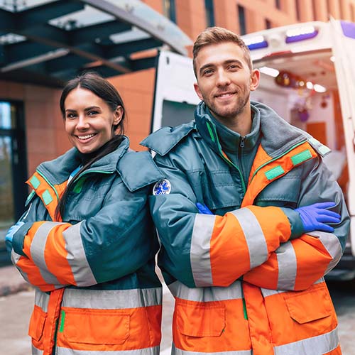 EMS male and female
