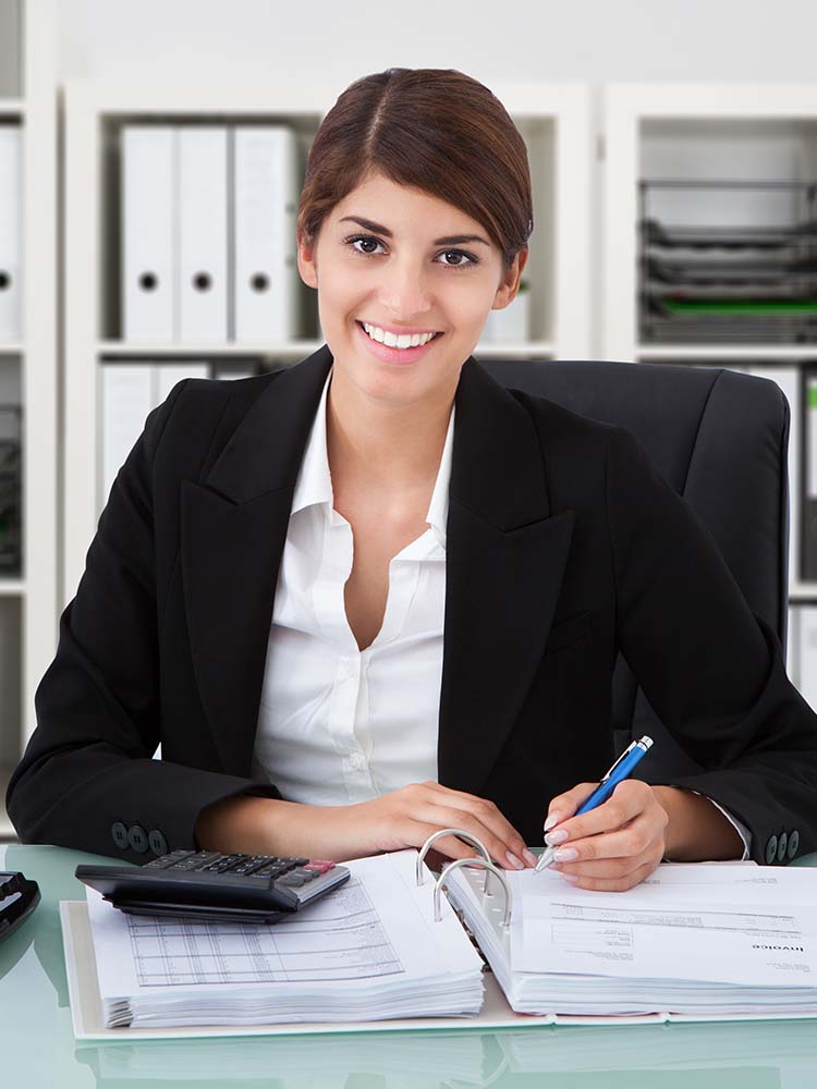 Math businesswoman