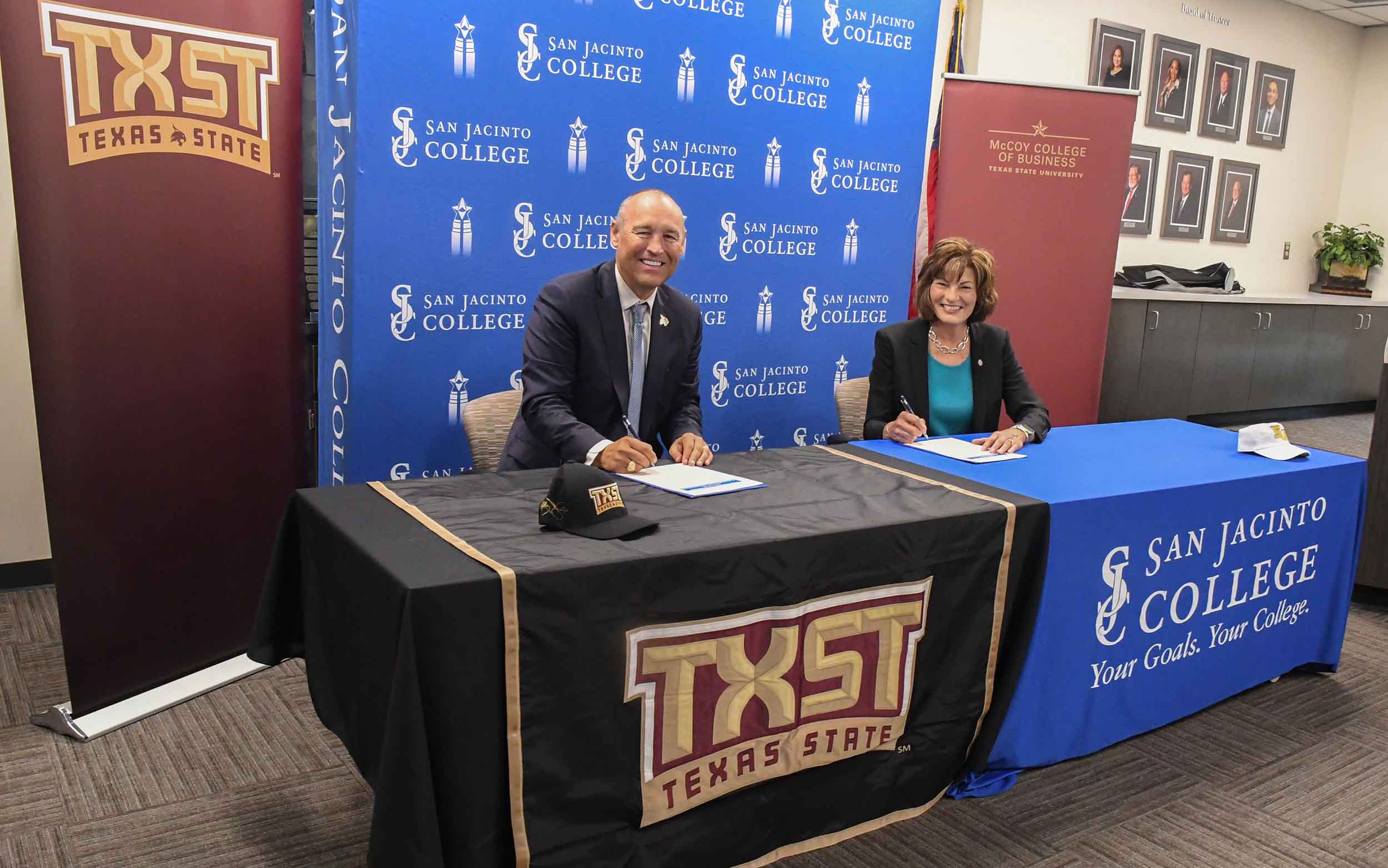 TXST Signing Ceremony